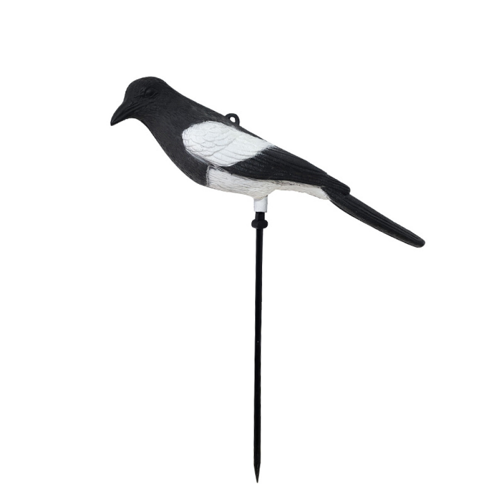 Gardening Tools Target - Statua Simulata di Corvo Repellente per