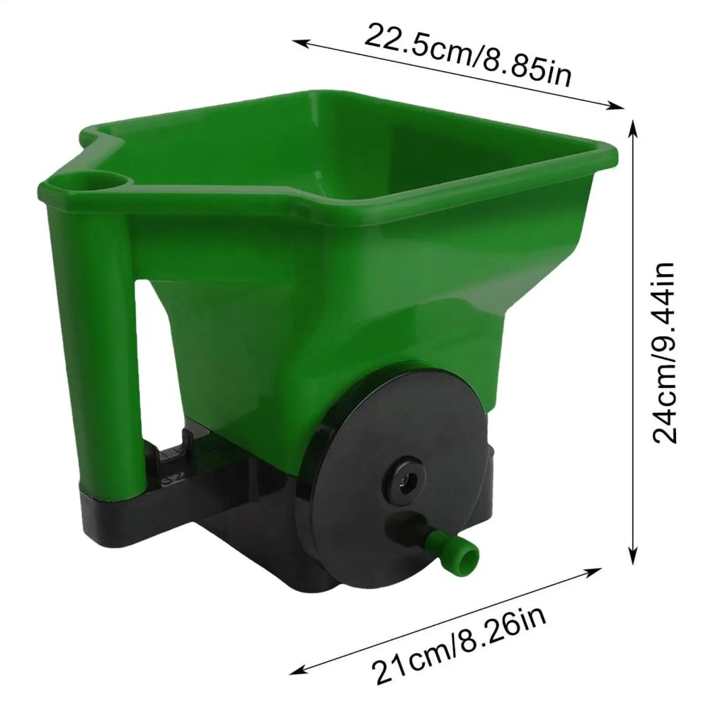 Grass Seed Spreader - Spargitore Manuale da Giardino 3L, Piccolo