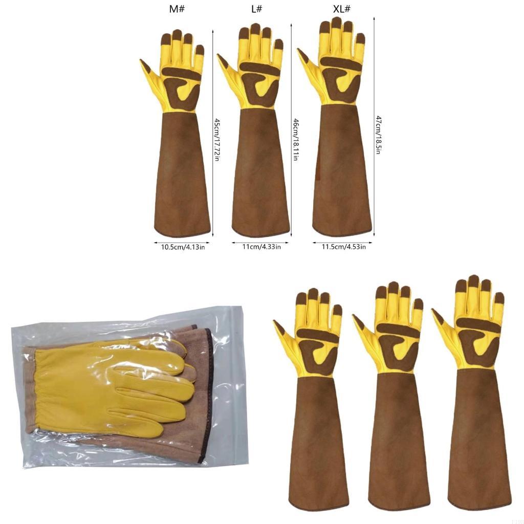 Garden Gloves Thorn Proof - F19B Guanti da potatura in pelle