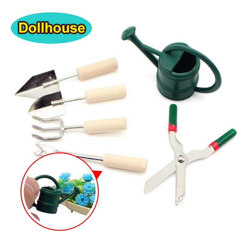 Gardening Tools Equipment - 1/12 Casa delle bambole Simulazione Annaffiatoio