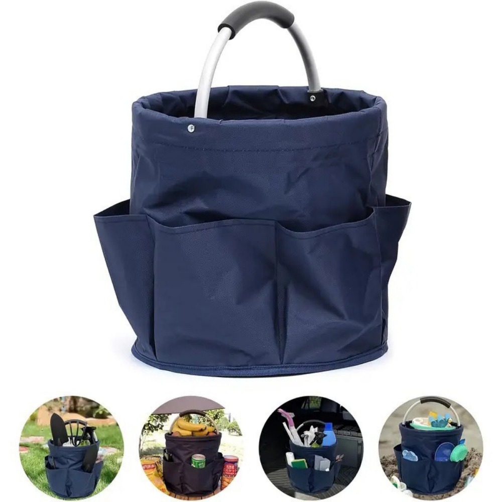 Gardening Tools Basket - Cesto Portatile Pieghevole da Esterno per
