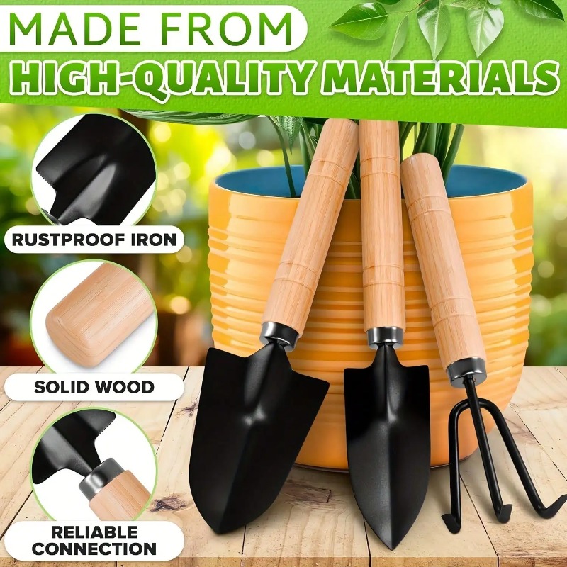 Gardening Tools Equipment - Set di 3 Pezzi/1 Set di