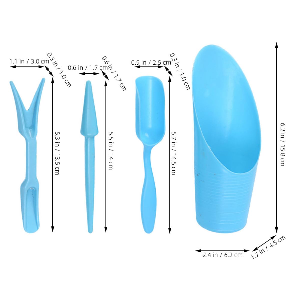 4 pz/set, plastica durevole se - Gardening Tools Equipment recensione e prezzo