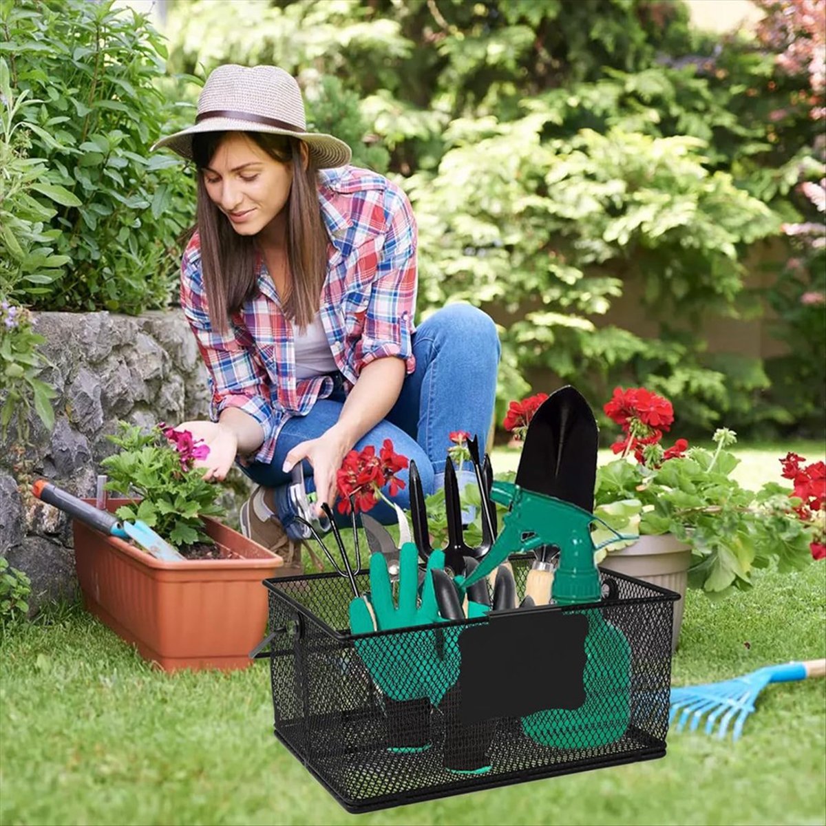 Cesto Porta Attrezzi da Giardi - Gardening Tools Basket recensione e prezzo
