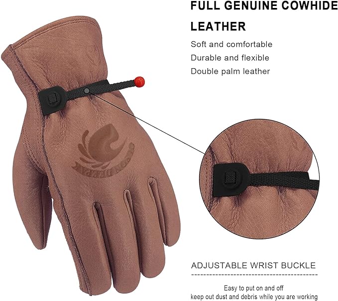 Guanti in pelle di vacchetta p - Garden Gloves Thorn Proof recensione e prezzo