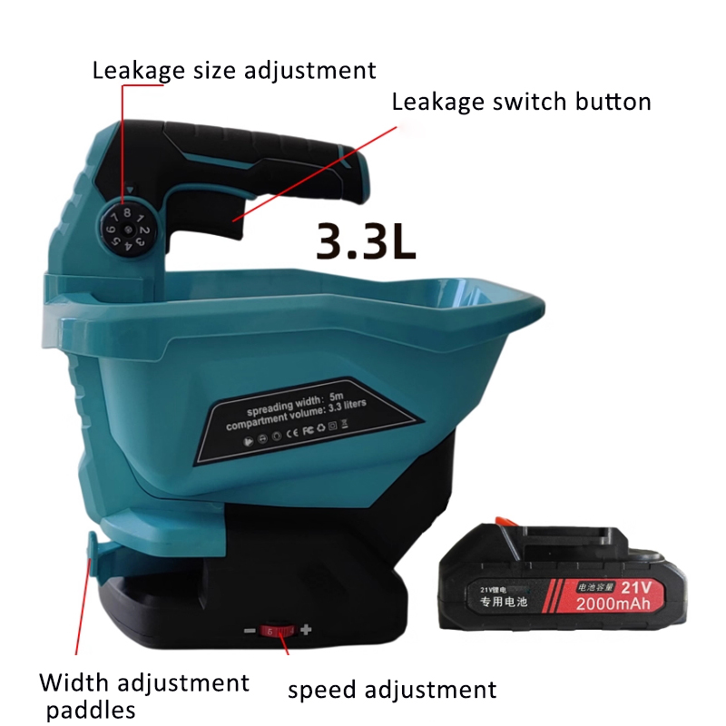 Spargiconcime Automatico Elett - Grass Seed Spreader recensione e prezzo