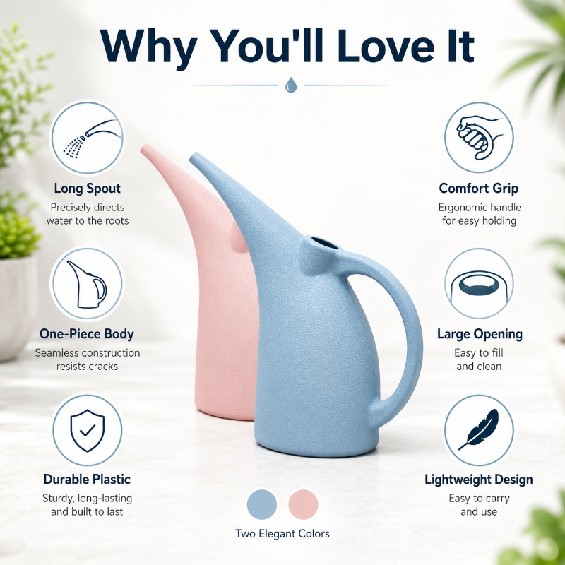 Annaffiatoio in Plastica con B - Watering Can Long Spout recensione e prezzo